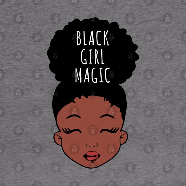 Black Girl Magic, African American Girl by UrbanLifeApparel